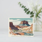 Nationaal Park Badlands Briefkaart (Staand voorkant)