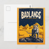 Nationaal Park Badlands Briefkaart (Voorkant / Achterkant)