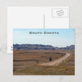 Nationaal Park Badlands Briefkaart (Voorkant / Achterkant)