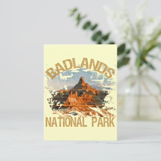 Nationaal Park Badlands Briefkaart (Staand voorkant)