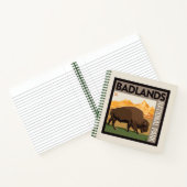 Nationaal park Badlands | Buffels Notitieboek (Binnen)