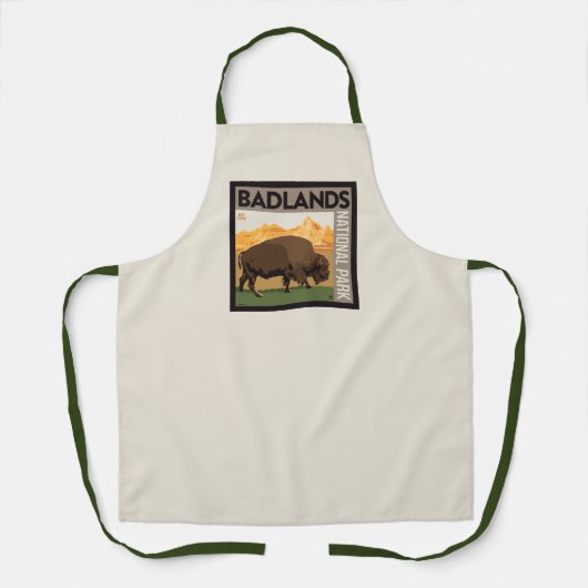 Nationaal park Badlands | Buffels Schort (Voorkant)