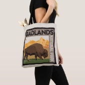Nationaal park Badlands | Buffels Tote Bag (Dichtbij)
