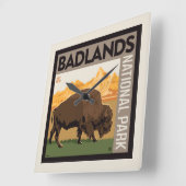 Nationaal park Badlands | Buffels Vierkante Klok (Hoek)