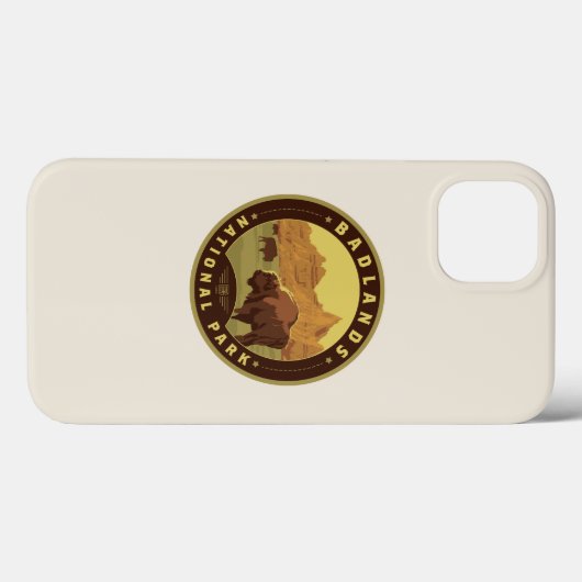 Nationaal Park Badlands Case-Mate iPhone Case (Achterkant (horizontaal))