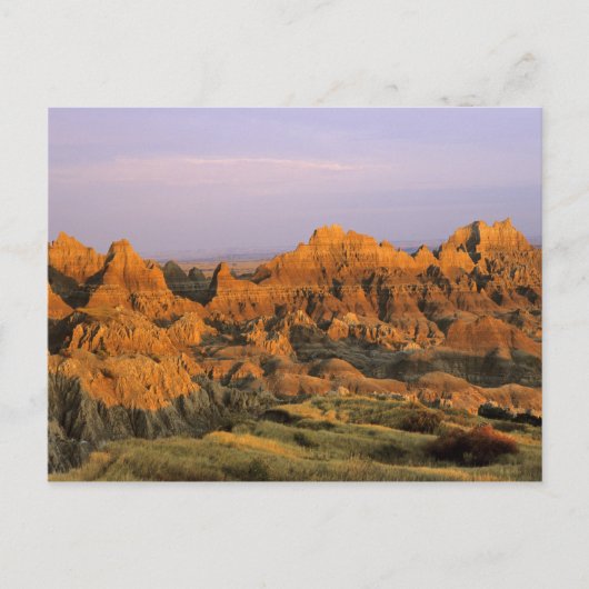 Nationaal Park Badlands in South Dakota Briefkaart (Voorkant)