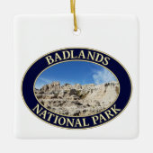 Nationaal Park Badlands in South Dakota Keramisch Ornament (Voorkant)