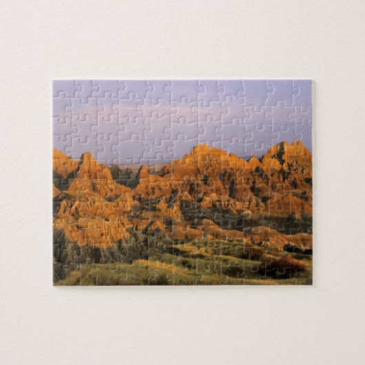 Nationaal Park Badlands in South Dakota Legpuzzel (Horizontaal)