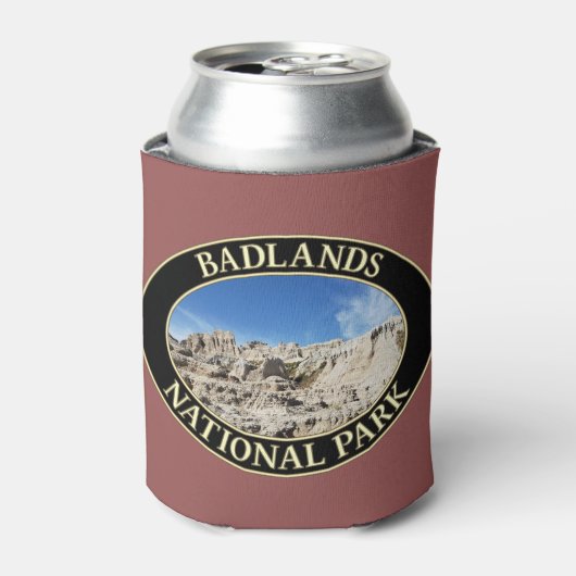 Nationaal park Badlands in Zuid-Dakota Koelbox Blikjeskoeler (Blikje Voorkant)