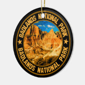 Nationaal Park Badlands Keramisch Ornament (Links)