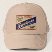 Nationaal Park Badlands (konijn) Trucker Pet (Voorkant)