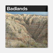 Nationaal Park Badlands Magneet (Voorkant)