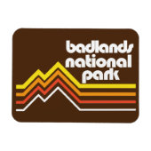 Nationaal Park Badlands Magneet (Horizontaal)