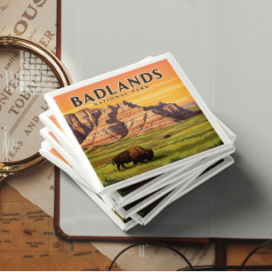 Nationaal Park  Badlands Magneet