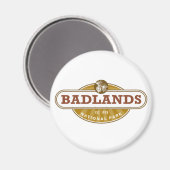 Nationaal Park Badlands Magneet (Voorkant / Achterkant)