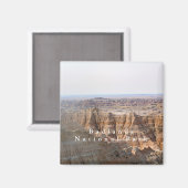 Nationaal Park Badlands Magnet (Voorkant / Achterkant)