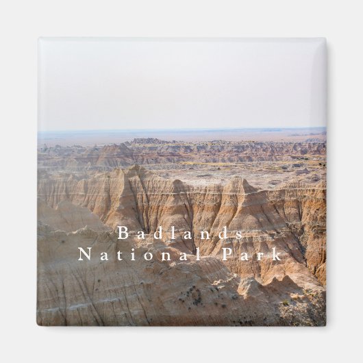 Nationaal Park Badlands Magnet (Voorkant)