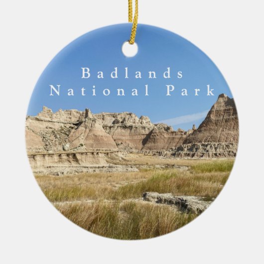 Nationaal Park Badlands Ornament (Voorkant)
