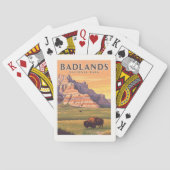 Nationaal Park  Badlands Pokerkaarten (Achterkant)