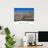 Nationaal Park Badlands Poster (Thuiskantoor)