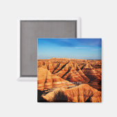 Nationaal park Badlands, SD Magneet (Voorkant / Achterkant)