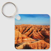 Nationaal park Badlands, SD Sleutelhanger (Voorkant)