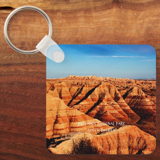 Nationaal park Badlands, SD Sleutelhanger (Voorkant)