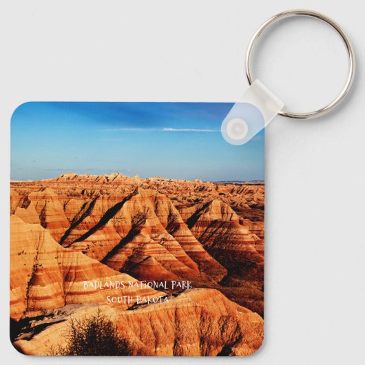 Nationaal park Badlands, SD Sleutelhanger (Achterkant)