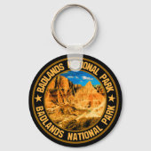 Nationaal Park Badlands Sleutelhanger (Achterkant)