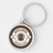 Nationaal Park Badlands Sleutelhanger (Voorkant)