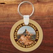 Nationaal Park Badlands Sleutelhanger (Voorkant)