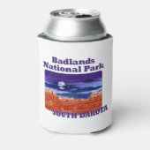 Nationaal Park Badlands, South Dakota Blikjeskoeler (Blikje Achterkant)