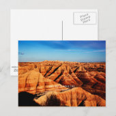 Nationaal Park Badlands, South Dakota Briefkaart (Voorkant / Achterkant)