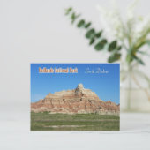 Nationaal Park Badlands, South Dakota Briefkaart (Staand voorkant)