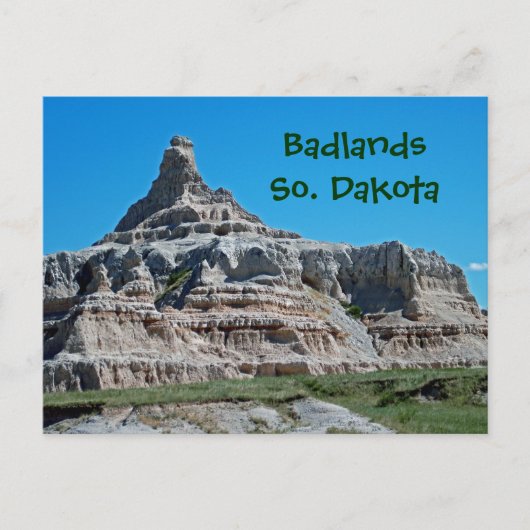 Nationaal Park Badlands, South Dakota Briefkaart (Voorkant)