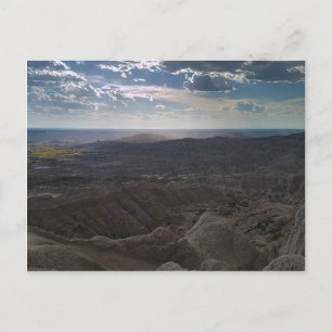 nationaal park badlands South Dakota Briefkaart