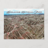 Nationaal Park Badlands, South Dakota Briefkaart (Voorkant)