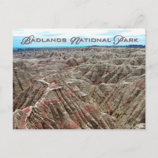Nationaal Park Badlands, South Dakota Briefkaart (Voorkant)