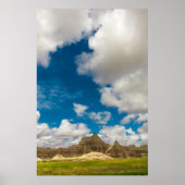 Nationaal Park Badlands, South Dakota Poster (Voorkant)