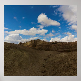 Nationaal Park Badlands, South Dakota Poster