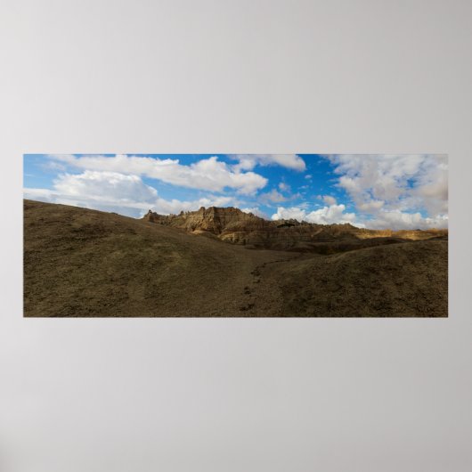 Nationaal Park Badlands, South Dakota Poster (Voorkant)