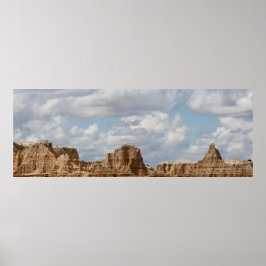 Nationaal Park Badlands, South Dakota Poster