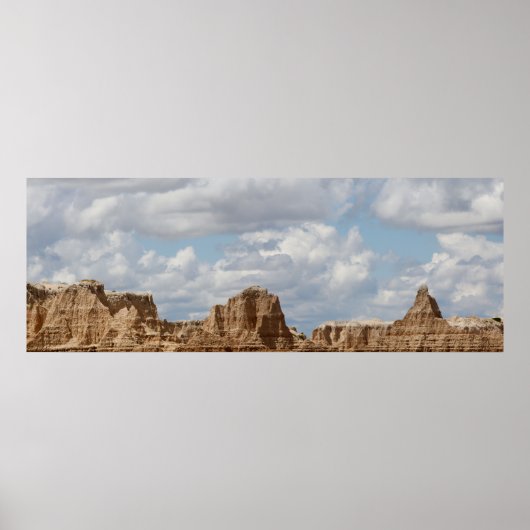 Nationaal Park Badlands, South Dakota Poster (Voorkant)