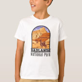 Nationaal park Badlands South Dakota  T-Shir T-shirt (Voorkant)