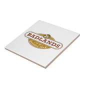 Nationaal park Badlands South Dakota Tegeltje (Zijkant)