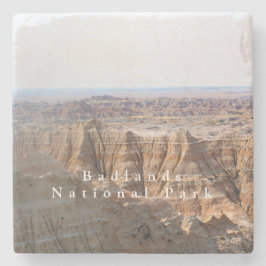 Nationaal Park Badlands Stenen Onderzetter