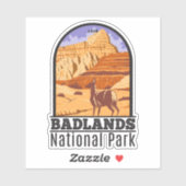  nationaal park Badlands Sticker (Vel)