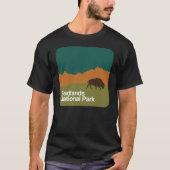 Nationaal Park Badlands T-shirt (Voorkant)