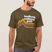 Nationaal Park Badlands T-shirt (Voorkant)