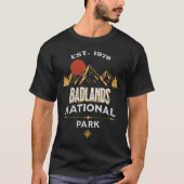 Nationaal Park Badlands T-shirt (Voorkant)